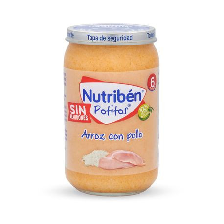 NUTRIBEN POLLO CON ARROZ 235 GR.