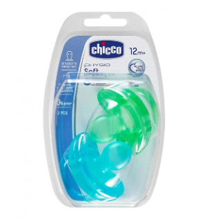 CHUPETE SILICONA CHICCO PHYSIO SOFT TODOGOMA 6- 12 M NIÑO 2 
