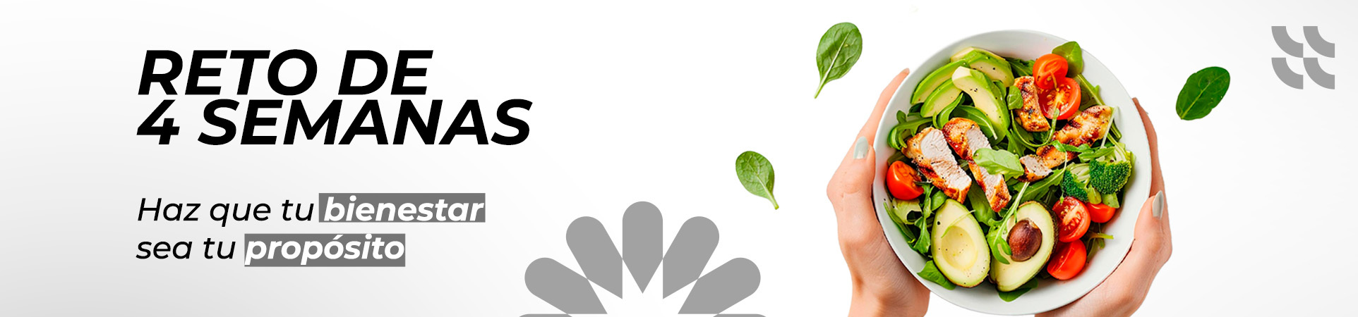 ¡Reto de 4 semanas! Haz que tu bienestar sea tu propósito