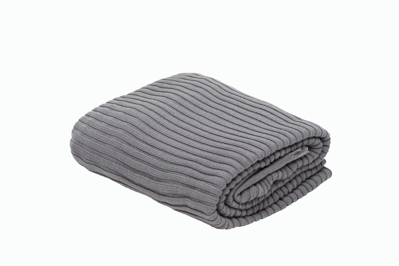COAST Coronet Merino Blanket (Dove Grey)