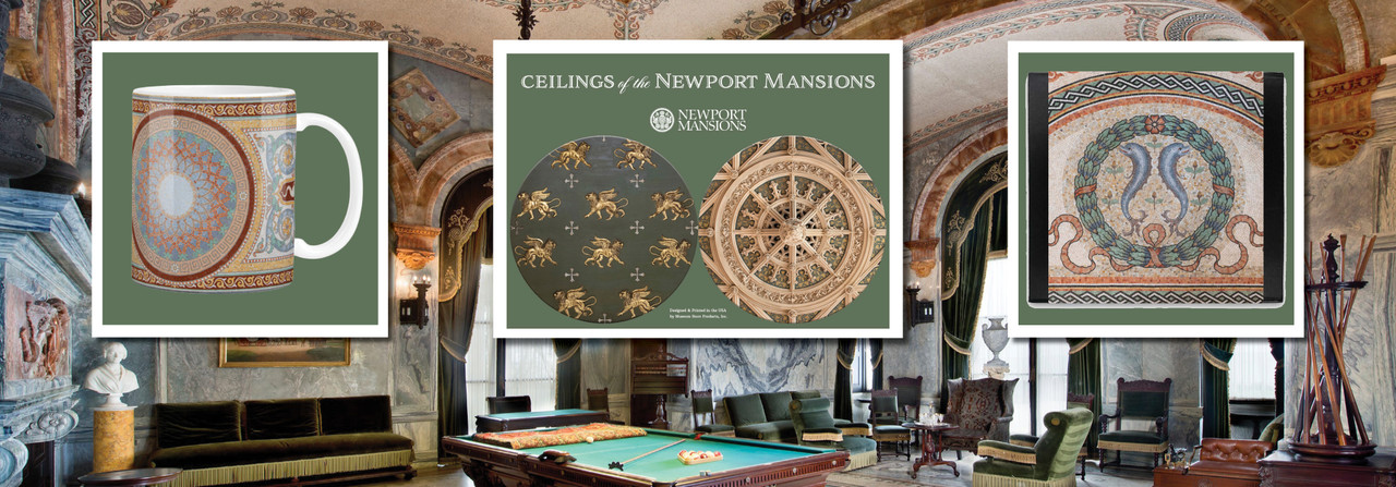 THE NEW CEILINGS OF THE NEWPORT MANSIONS!