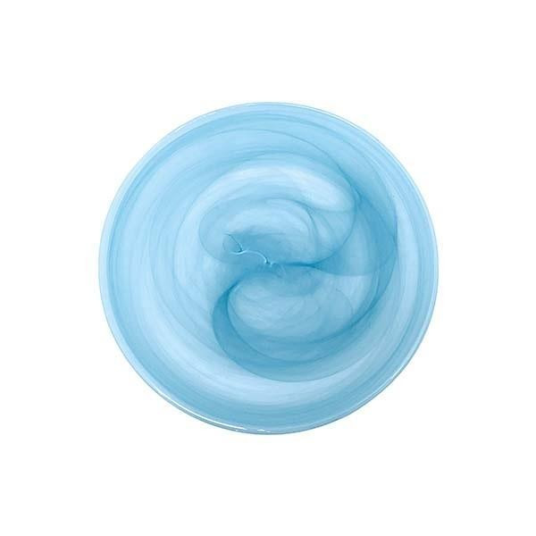 Aqua Alabaster Dessert Plate, dishwasher safe
