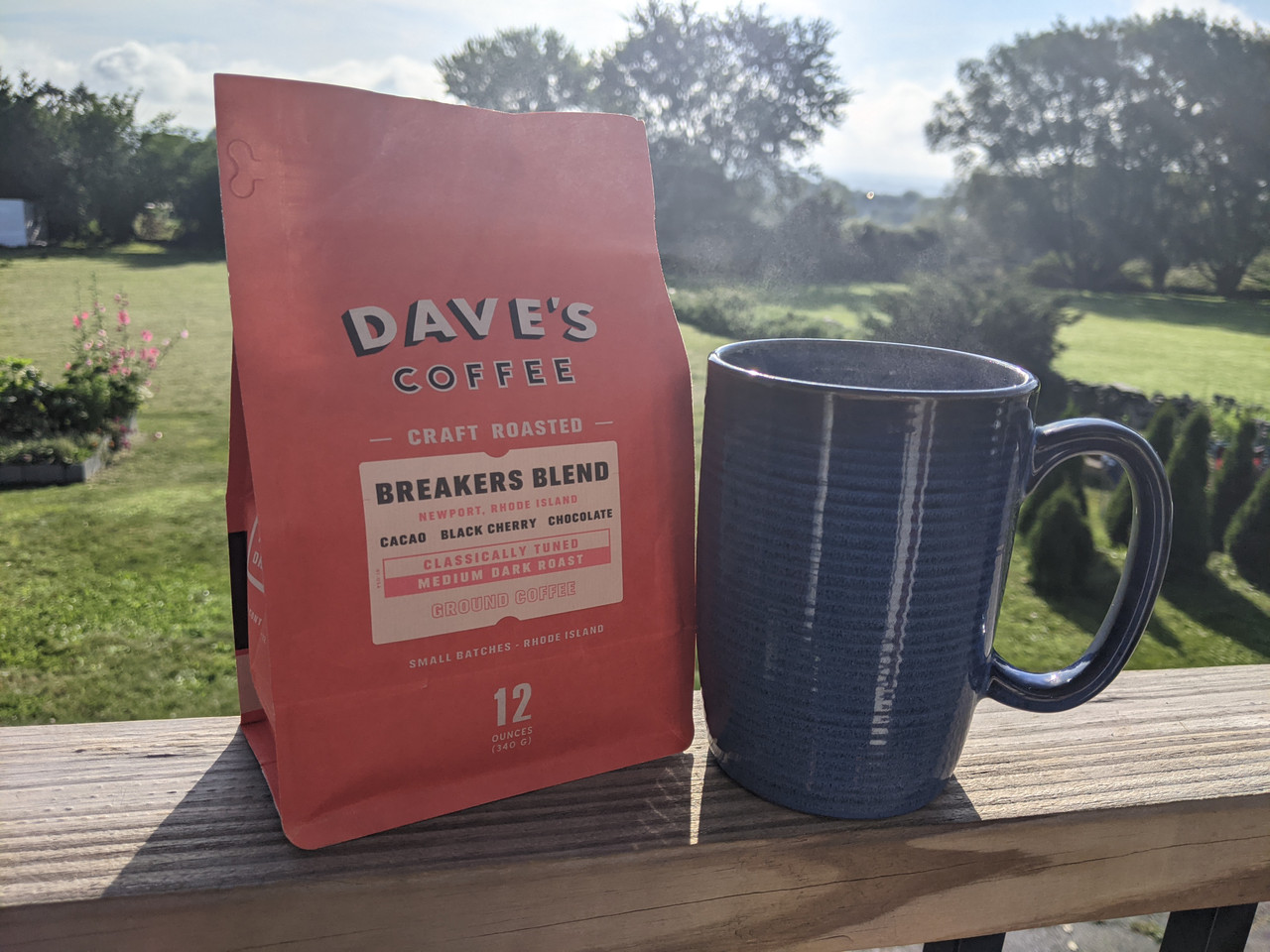 Dave's Coffee - Breakers Blend, made in Newport, RI