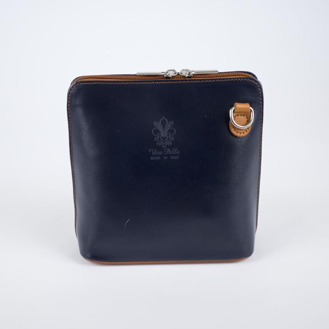 Floral Stamping Leather Purse - Bolsa de piel – Guelaguetza Designs