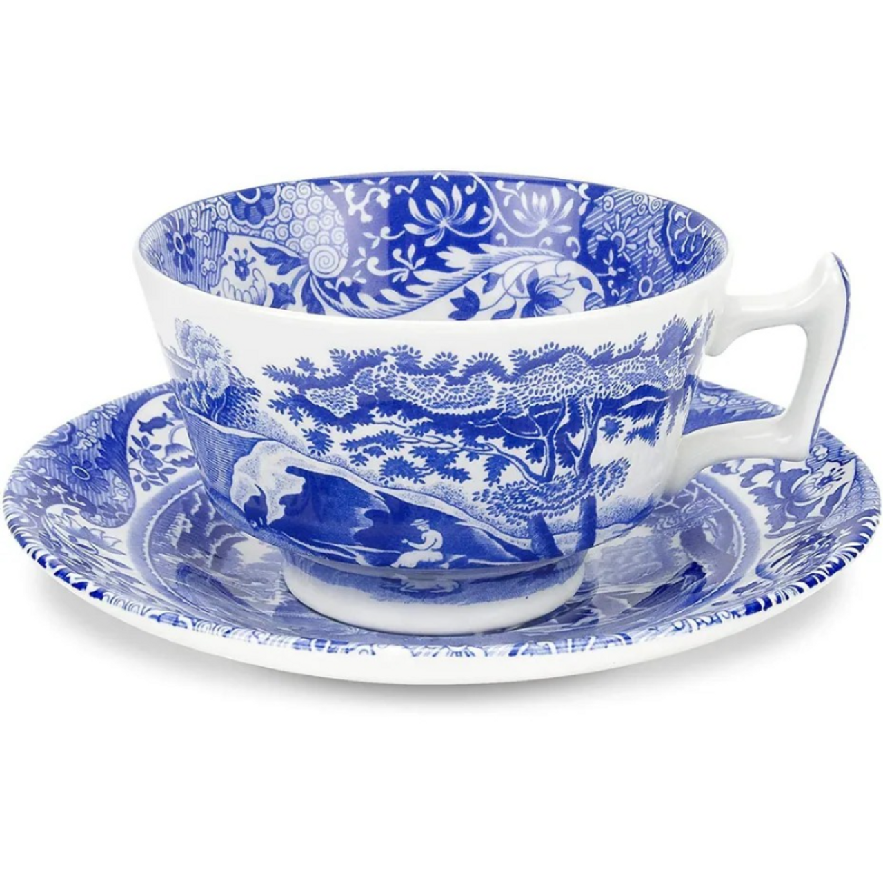 スポード　ブルーイタリアン　　キャニスター　COFFEE スポード (Spode) ブルーイタリアン コーヒーカップ＆ソーサー