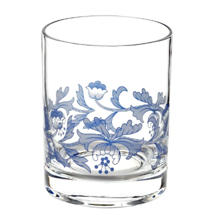 Spode Blue Italian Old Fashioned Glass