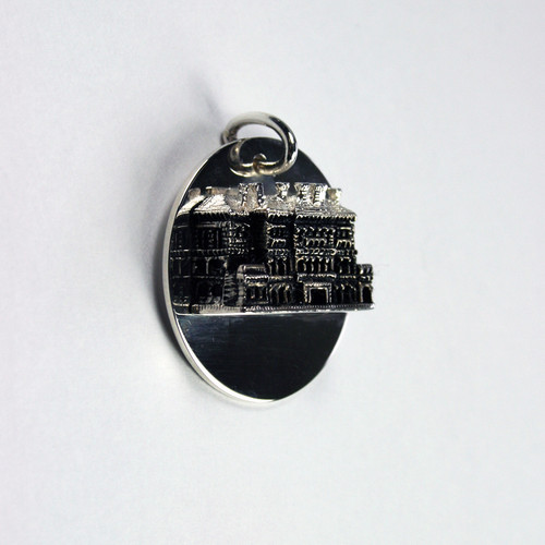 Sterling Silver Breakers Disc Charm