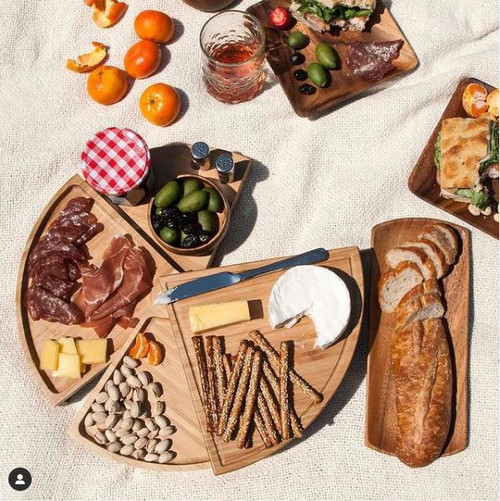 vienna cheese board in use