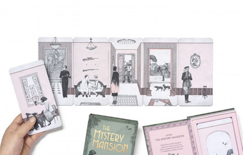 mystery mansion story telling card game