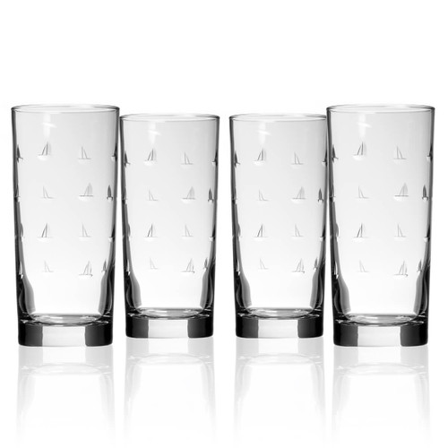 sailing sailboat highball glasses sailing sailboat highball glasses