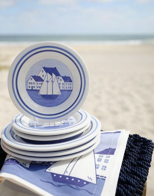 Coastal Village Cotton Towel