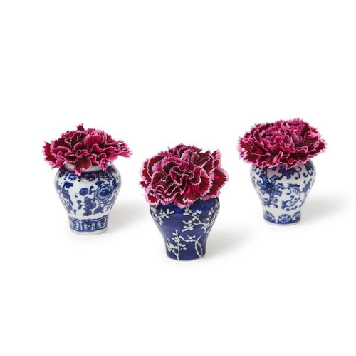 Blue and White Ginger Jar Toothpick Holder Blue and White Ginger Jar Toothpick Holder