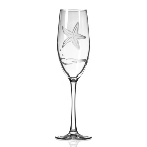 Starfish Champagne Flutes - Set of 4 Starfish Champagne Flutes - Set of 4