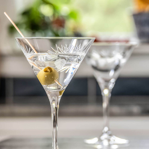 Icy Pine Martini Glasses - Set of 4 Icy Pine Martini Glasses - Set of 4