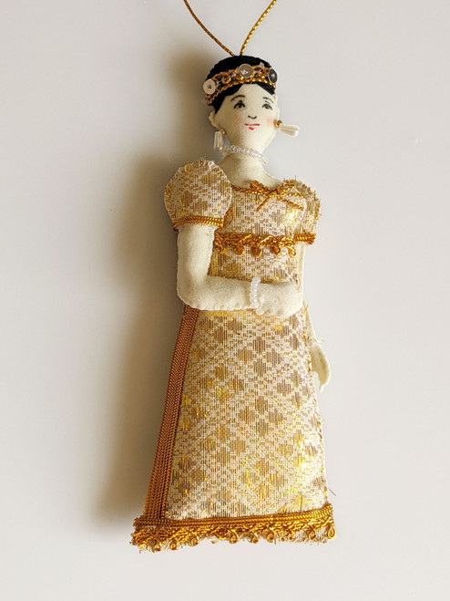 Gilded Age Lady Plush Ornament Gilded Age Lady Plush Ornament