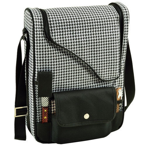 Wine/Picnic Cooler for Two - Houndstooth Wine/Picnic Cooler for Two - Houndstooth
