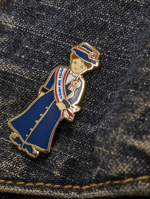 Votes for Women Enamel Pin
