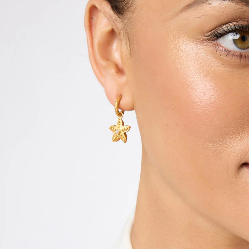 Julie Vos - Sanibel Starfish Pearl Earrings Julie Vos - Sanibel Starfish Pearl Earrings