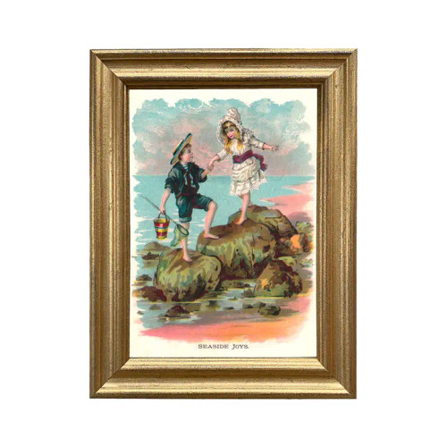 Framed Print - Seaside Joy Framed Print - Seaside Joy