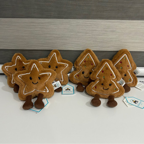 Jellycat Plush Gingerbread Cookie Jellycat Plush Gingerbread Cookie