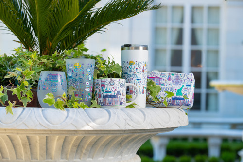 Gilded Age Sketchbook Travel Mug