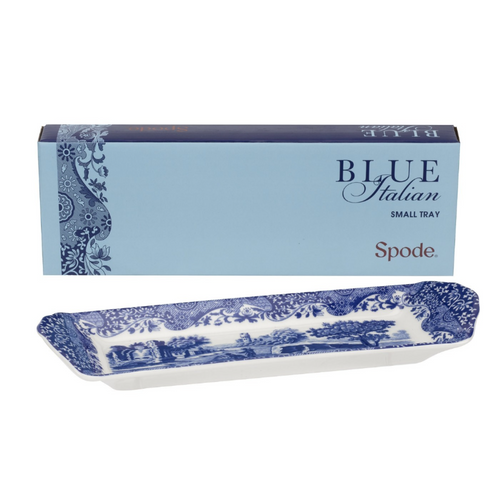 Spode Blue Italian Small Oblong Tray