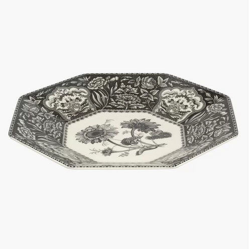 Spode Heritage 14" Octagonal Platter (Floral)