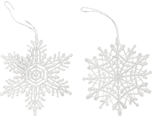 Handmade German Lace Snowflake Ornament