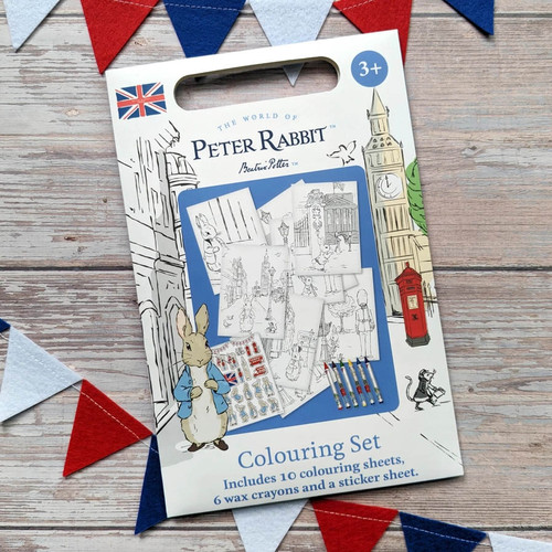 Peter Rabbit Out & About A5 Coloring Set Peter Rabbit Out & About A5 Coloring Set
