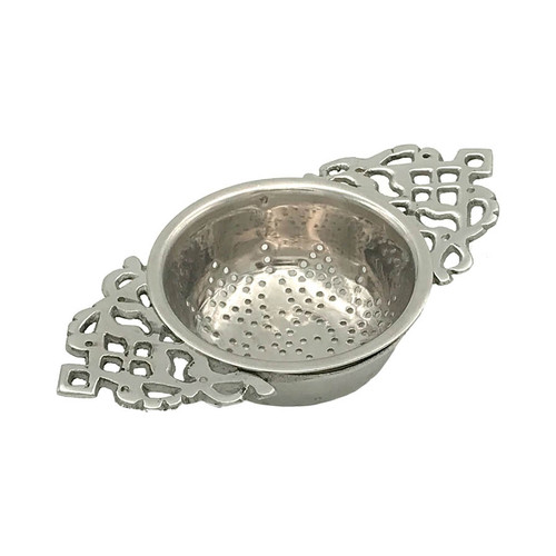 Nickel Plated Tea Strainer - Vintage