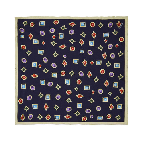 Jewels Silk Mini Scarf Jewels Silk Mini Scarf