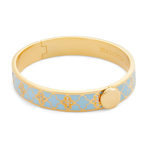 Agama Sparkle Light Blue & Gold Bangle Agama Sparkle Light Blue & Gold Bangle