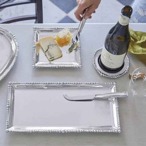 Platter Rectangle Pearl Drop Platter Rectangle Pearl Drop