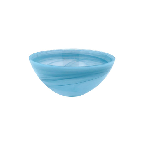 Alabaster Aqua Salad Bowl Alabaster Aqua Salad Bowl