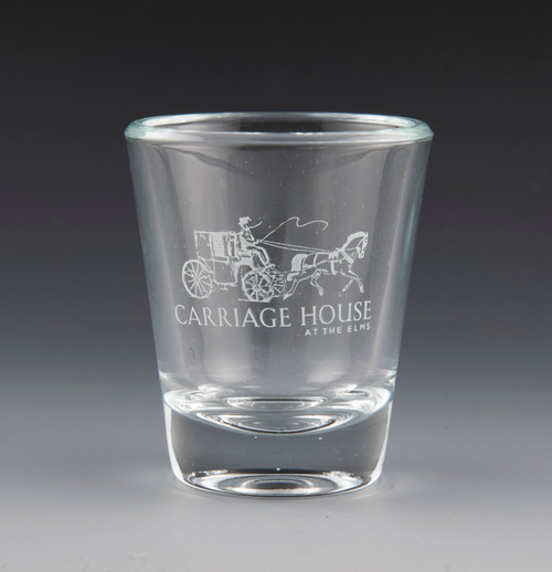 Elms Museum Café Shot Glass