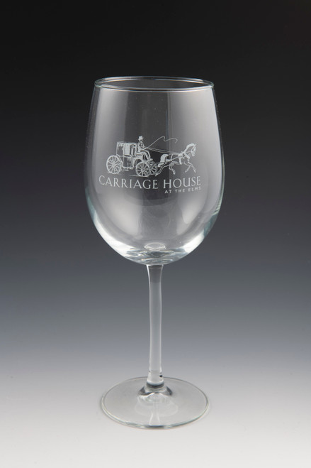 Elms Museum Café Wine Glass