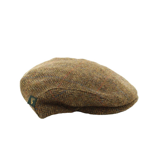 Trinity Tweed Flat Cap - Brown