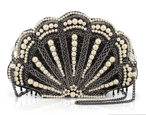 Ocean of Pearls Crossbody Handbag