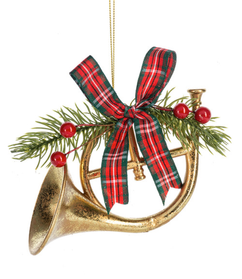 Holiday French Horn Ornament
