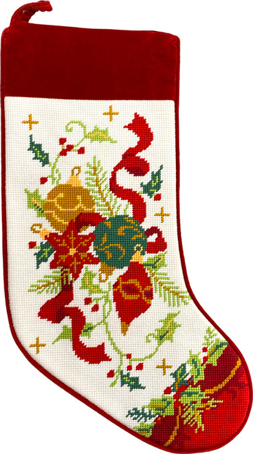 Embroidered Ornaments Stocking