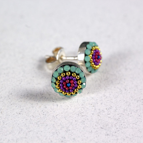 Kaleidoscope Stud Earrings