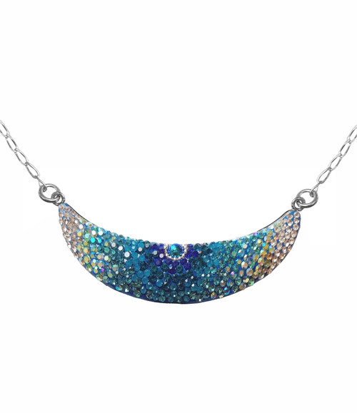 Ocean's Cry Luna Bar Necklace