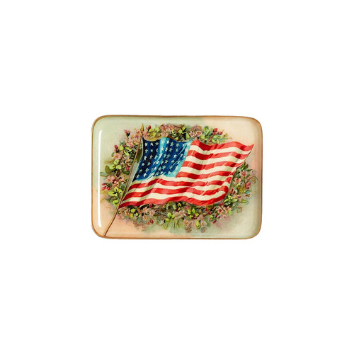 Vintage America Metal Trinket Tray (Large)