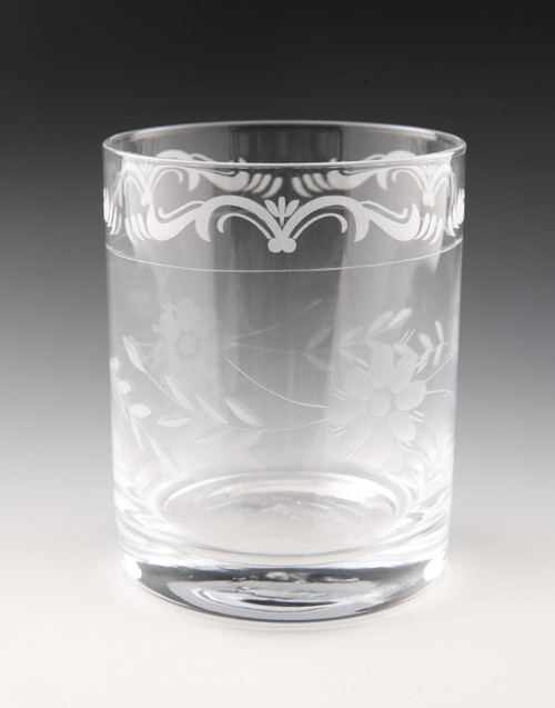 Chelsea Flower DOF Glass