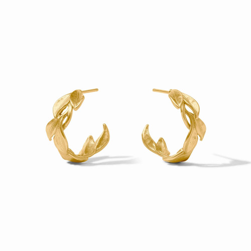 Willow Gold Hoop Earrings