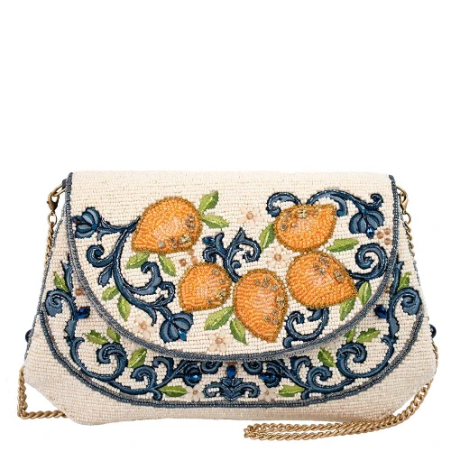 Capri Lemons Crossbody Handbag