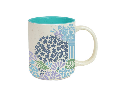 Marble House Hydrangea Stoneware Mug