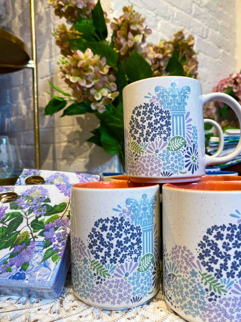 Marble House Hydrangea Stoneware Mug