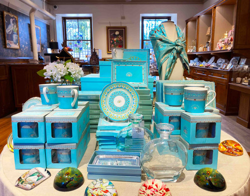 The Breakers Blue Shell Tableware