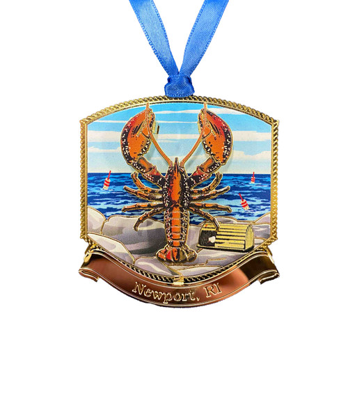Newport Rock Lobster Ornament